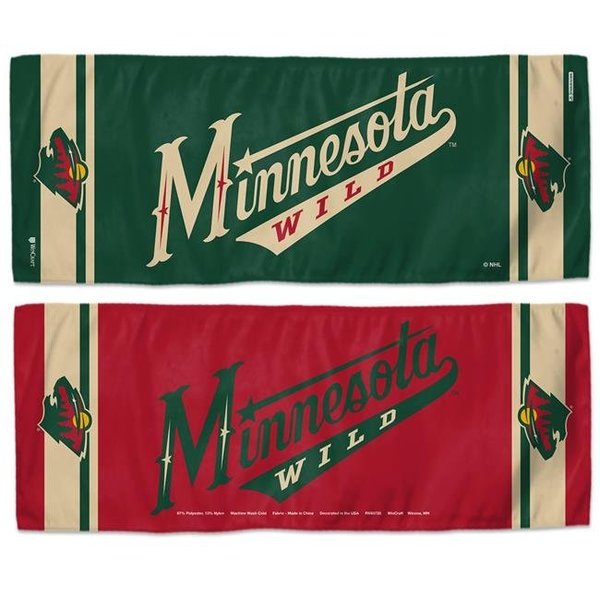 Wincraft Wincraft 9960623166 Minnesota Wild Cooling Towel - 12 x 30 in. 9960623166